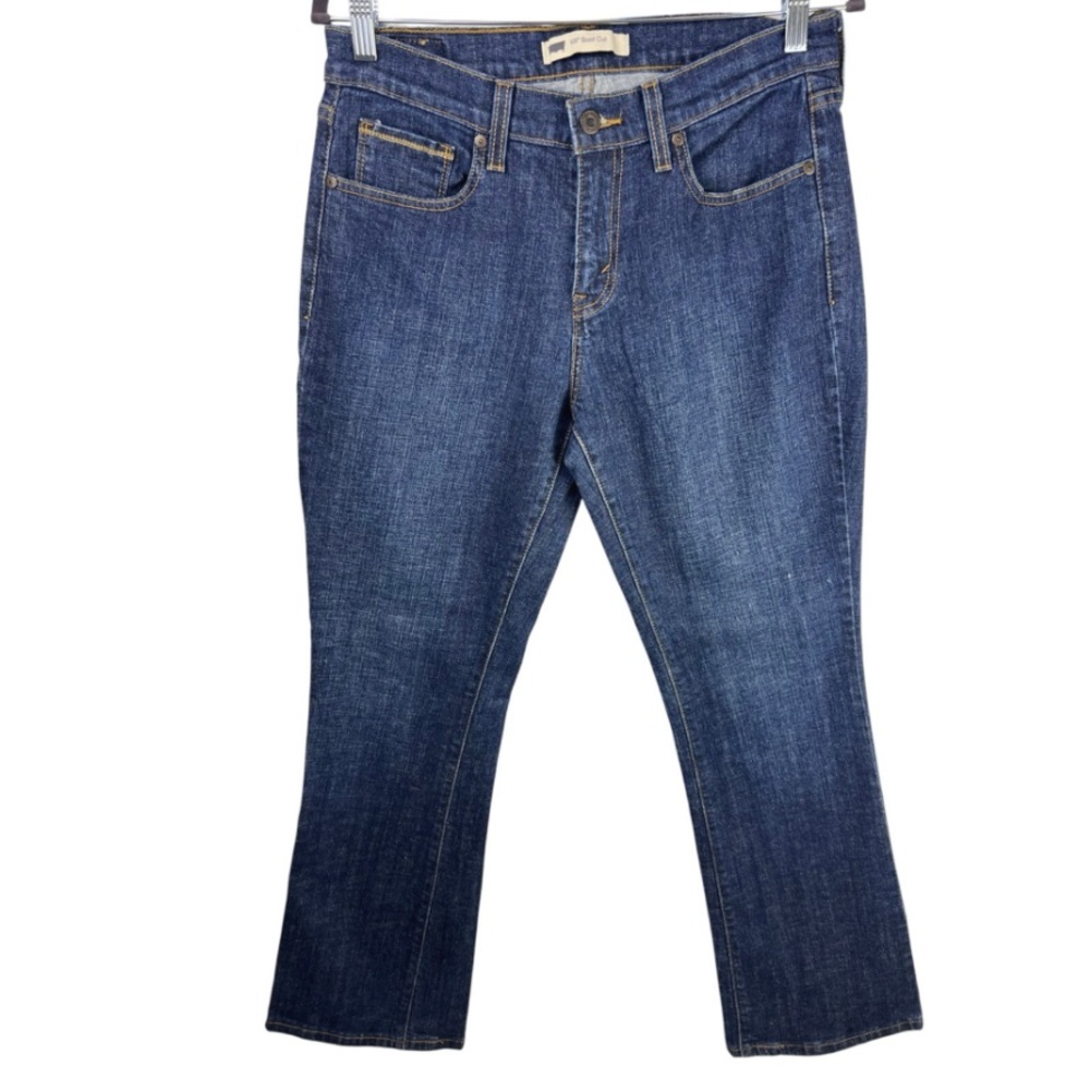 Levi’s 515 Boot Cut Jeans, Medium Wash, Stretch Denim, Classic Mid Rise